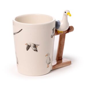 Mug – Ceramic Seagull Handle